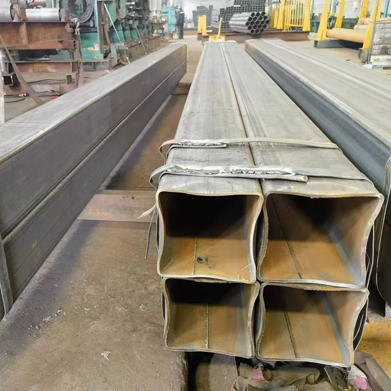 বড় ক্যালিবার কালো আয়তক্ষেত্রাকার টিউব